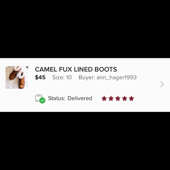CAMEL FUR LINED- Boots - Picture 5 of 5